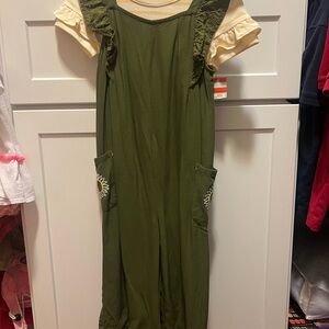 Cat & Jack Green and Yellow Kids Matching Set